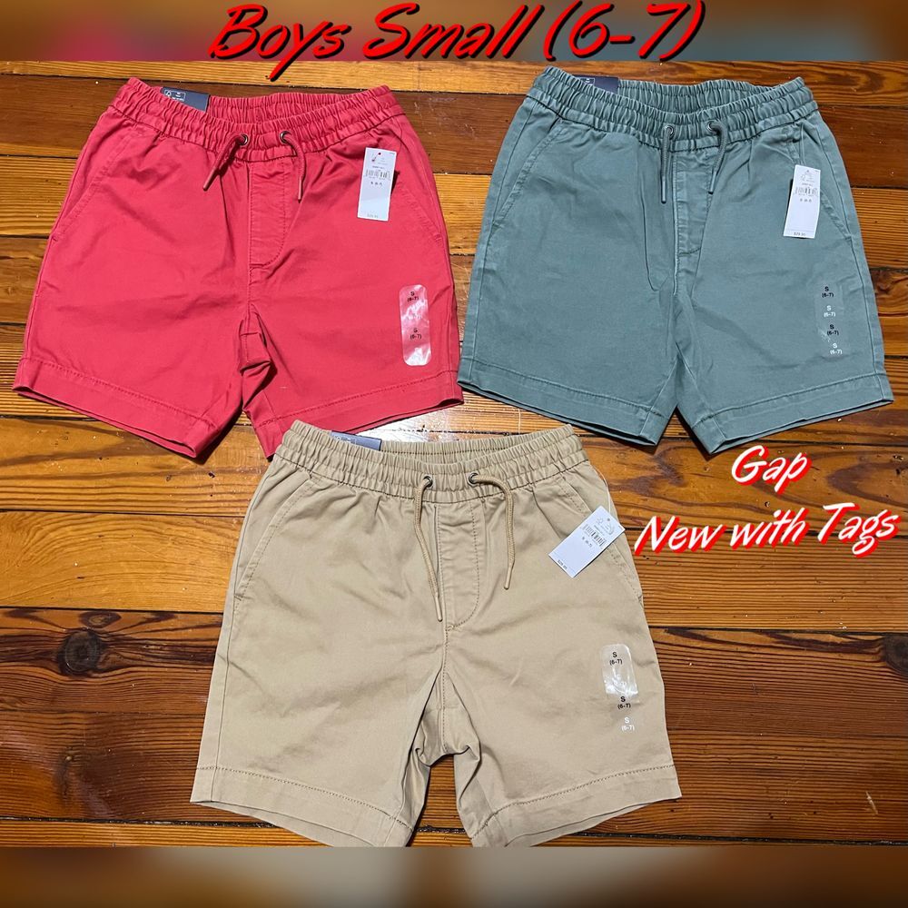 Gap Kids Easy Pull On Shorts | New With Tags | Boys Small (6-7)